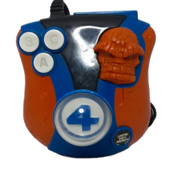 2005 JAKKS Pacific Marvel Fantastic Four The Thing Plug N Play TV Game Tested - Picture 2 of 4